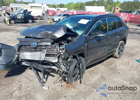 2021 Toyota Rav4 Hybrid Xse z USA, uszkodzony, nr VIN 2T3E6RFV2MW017668